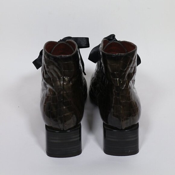 Hispanitas Faux Snake Skin Boots - Picture 5 of 6